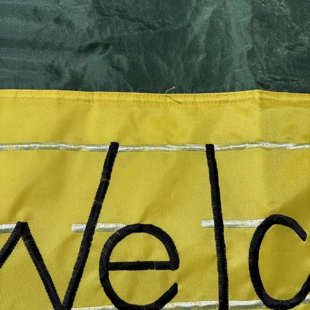Back To School Welcome Flag School House By Go Fly A Kite, Inc. 1996 Preloved - Picture 3 of 8